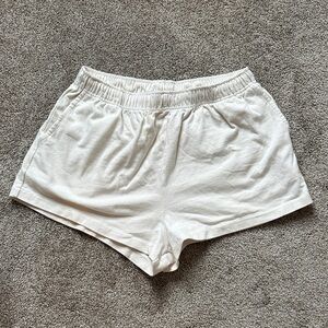 American Eagle Cream Casual Shorts